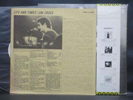 Jim Croce Life And Times Japan Orig. LP OBI VERTIGO