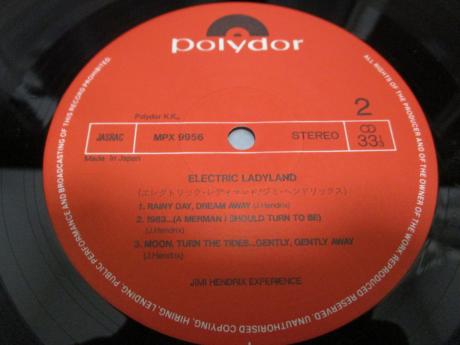 Jimi Hendrix Experience Electric Ladyland Japan Rare 2LP INSERT
