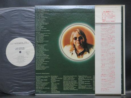 Paul Williams Life Goes On Japan Orig. PROMO LP OBI WHITE LABEL