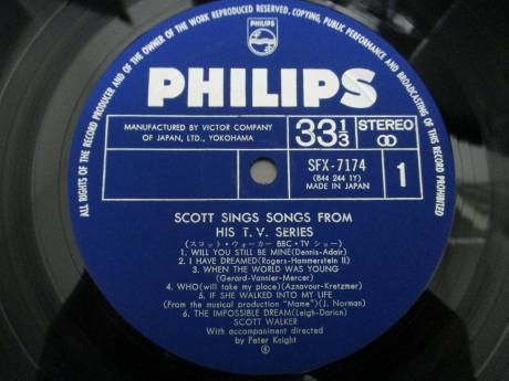 Scott Walker Sings Songs From His TV Series Japan Orig. LP OBI INSERT