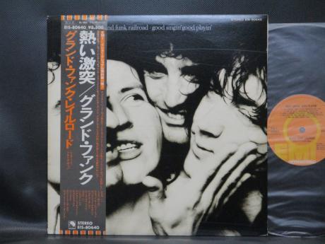 Grand Funk Railroad Good Singin’ Good Playin’ Japan Orig. LP OBI