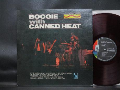 Canned Heat Boogie with Japan Orig. LP DIF RED WAX