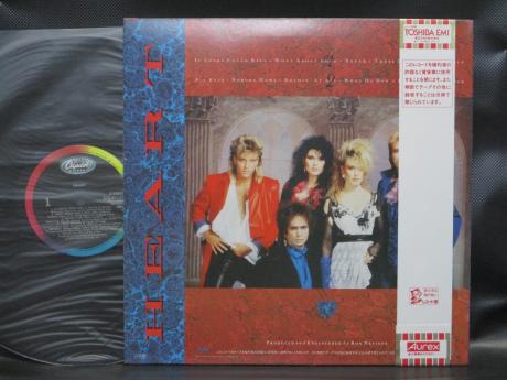 Heart S/T Same Title Japan Rare LP WHITE & RED OBI