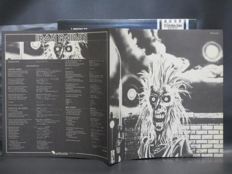 Iron Maiden 1st Same Title Japan Orig. LP OBI INSERT