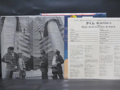 ELO Electric Light Orchestra Time Japan Orig. LP CAP OBI SHRINK