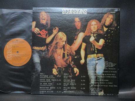 Scorpions Virgin Killer Japan Orig. LP INSERT RARE COVER
