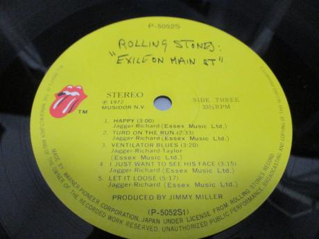 Rolling Stones Exile Main St Japan Orig. 2LP OBI INSERT