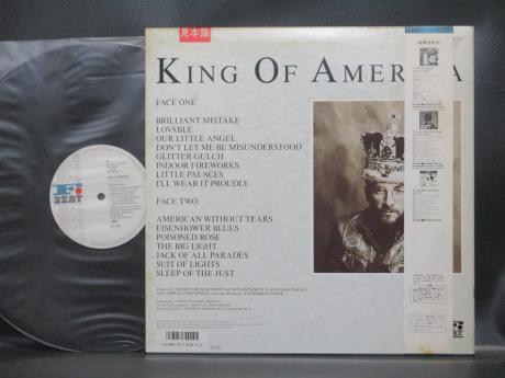 Elvis Costello Attractions King Of America Japan Orig. PROMO LP OBI