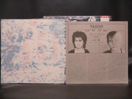 Yazoo You And Me Both Japan Orig. LP OBI INSERT