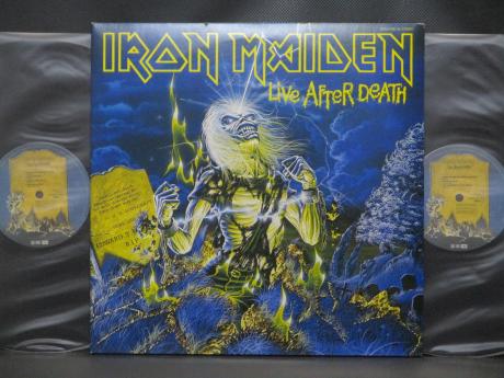 Iron Maiden Live After Death Japan Orig. 2LP PHOTO-BOOKLET