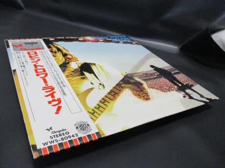 Robin Trower Live ! Japan PROMO LP WHITE OBI WHITE LABEL