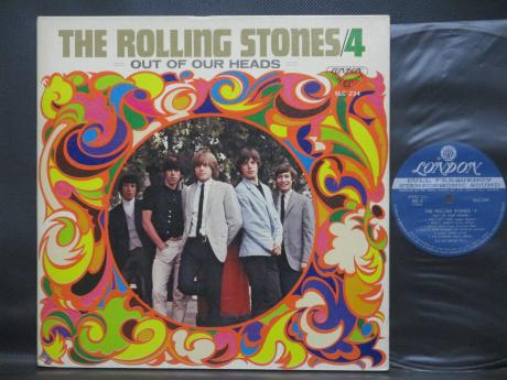 Rolling Stones 4 Out Of Our Heads Japan Early LP G/F DIF POSTER
