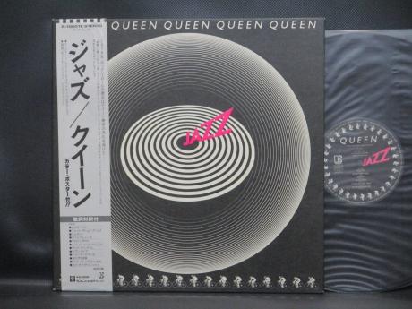 Queen Jazz Japan Orig. LP OBI RARE POSTER COMPLETE