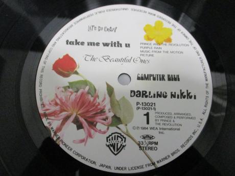 Prince And The Revolution Purple Rain Japan Orig. LP OBI RARE POSTER