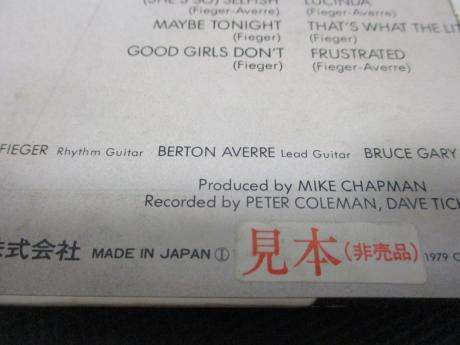 Knack Get the Knack Japan Orig. PROMO LP OBI WHITE LABEL