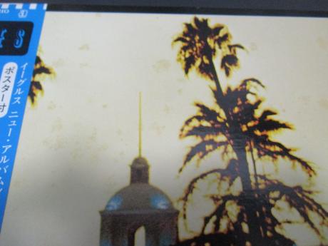 Eagles Hotel California Japan Orig. LP OBI POSTER
