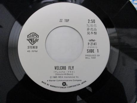 ZZ TOP Velcro Fly Japan Orig. PROMO 7" PS WHITE LABEL
