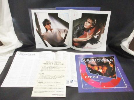 Duran Duran Arena Japan Orig. LP OBI RARE PIN-UP