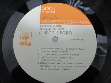 Barbra Streisand & Kris Kristofferson A Star Is Born Japan Orig. LP OBI