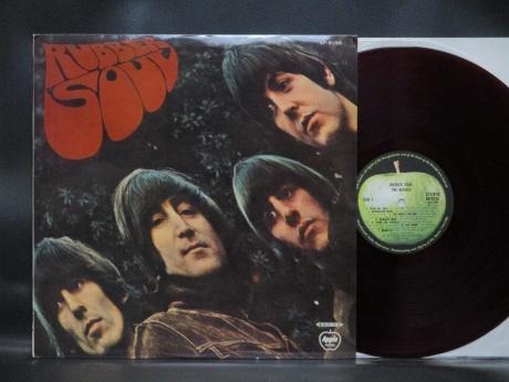Beatles Rubber Soul Japan Apple 1st Press LP RED WAX