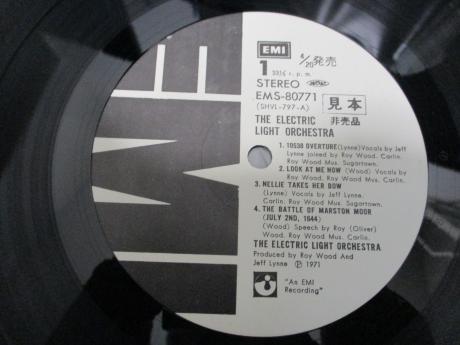 ELO Electric Light Orchestra 1st Same Title Japan PROMO LP OBI WHITE LABEL