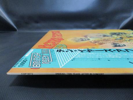 Ten Years After Undead Ten Years After in Concert Japan LTD LP OBI