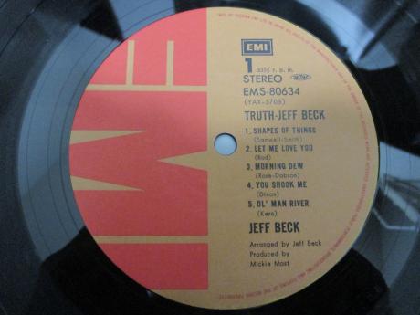 Jeff Beck Truth Japan Rare LP SILVER OBI G/F BOOKLET