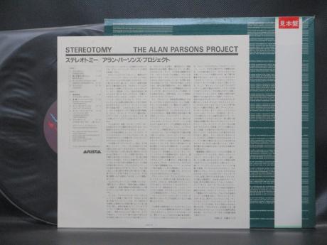 Alan Parsons Project Stereotomy Japan Orig. PROMO LP OBI