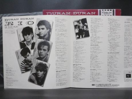 2. Duran Duran Rio Japan Early Press LP OBI INSERT