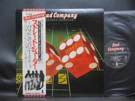 Bad Company Straight Shooter Japan Orig. LP OBI BOOKLET
