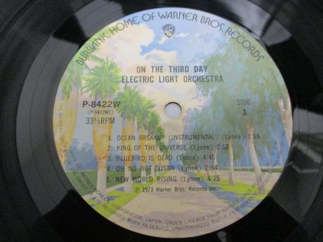 ELO Electric Light Orchestra On the Third Day Japan Orig. LP OBI