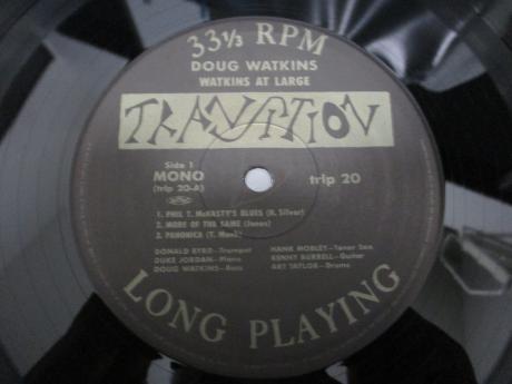 Doug Watkins At Large Japan LTD LP OBI INSERT
