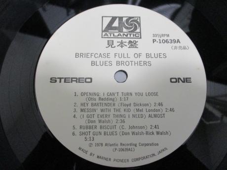 Blues Brothers Briefcase Full Of Blues Japan Orig. PROMO LP OBI WHITE LABEL