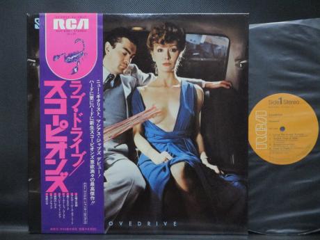 Scorpions Lovedrive Japan Orig. LP OBI INSERTS