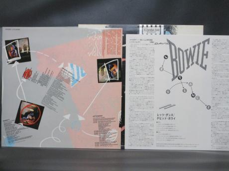 David Bowie Let's Dance Japan Orig. LP OBI INSERT