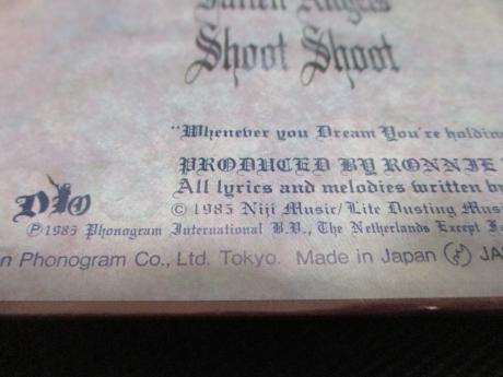 DIO Sacred Heart Japan Orig. LP OBI INSERT