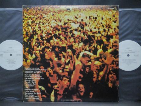 CCR Creedence Clearwater Revival Live in Europe Japan PROMO 2LP OBI WHITE LABEL