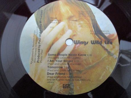 Paul McCartney Wings Wild Life Japan Orig. LP OBI RED WAX