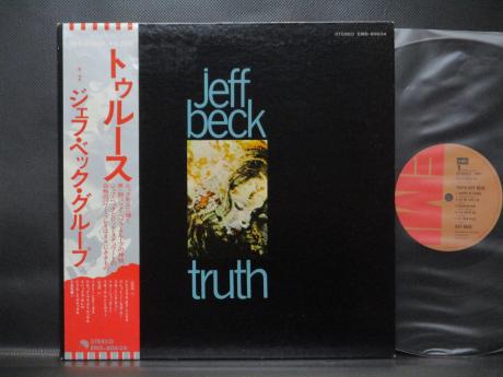 Jeff Beck Truth Japan Rare LP SILVER OBI G/F BOOKLET