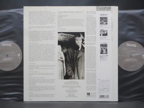 Police Sting Nothing Like the Sun Japan Orig. 2LP OBI