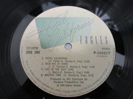 Eagles Hotel California Japan Orig. LP OBI POSTER