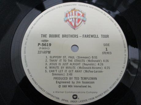 Doobie Brothers Farewell Tour Japan Orig. 2LP OBI