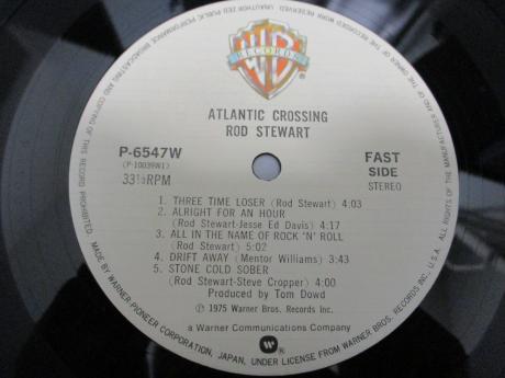 Rod Stewart Atlantic Crossing Japan Tour ED LP GREEN OBI