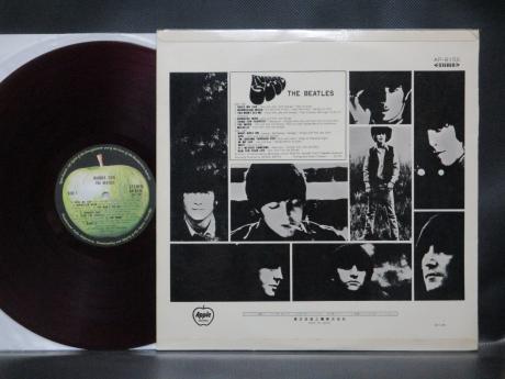 Beatles Rubber Soul Japan Apple 1st Press LP RED WAX