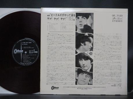 Beatles A Hard Day’s Night Japan Orig. LP DIF ODEON RED WAX
