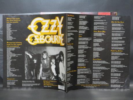 Ozzy Osbourne The Ultimate Sin Japan Orig. LP OBI
