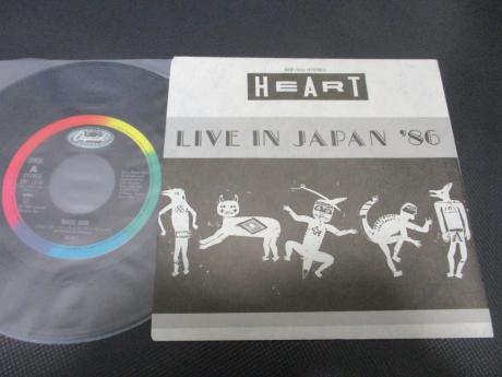 Heart Bad Animals Japan Orig. LP OBI LIVE 7" & RARE POSTER