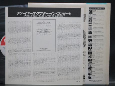 Ten Years After Undead Ten Years After in Concert Japan LTD LP OBI