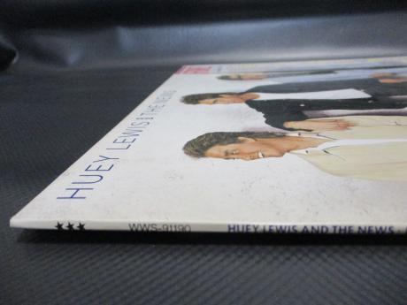 Huey Lewis and the News Fore! Japan Orig. LP OBI + RARE STICKER