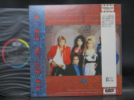 Heart S/T Japan Tour Memorial ED LP WHITE OBI